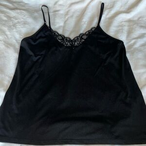 Black Spaghetti Strap/Cami